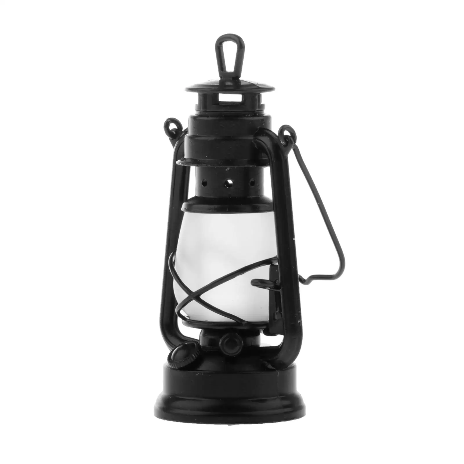

1:6 Scale WWII Retro Vintage Hand Held LED Oil Lamp Lantern with Switch for