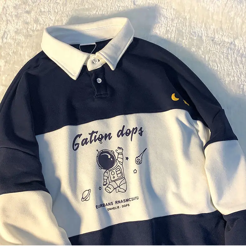

2021 Summer oversize Hoodie women's letter printed Sweatshirt loose fashion polo shirt Fashionable women's Spring sweatshirt