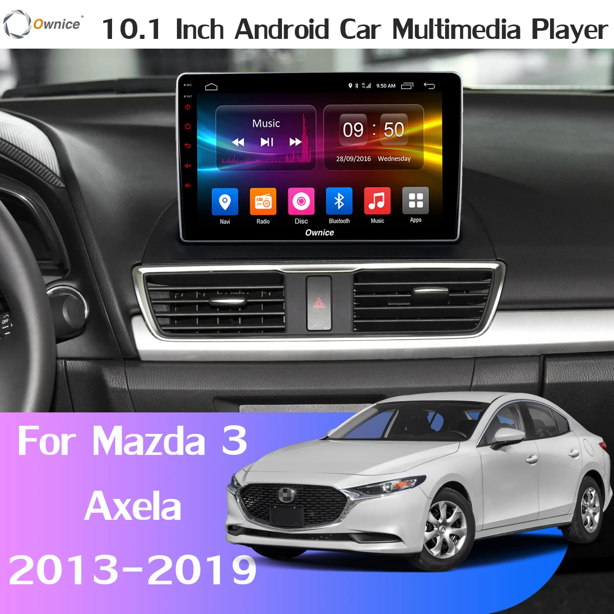 10 1 &quot1 Din 360 ° панорамная фотомагнитола для Mazda 3 Mazda3 Axela 2014 2015 2016 2017 автомобильное GPS