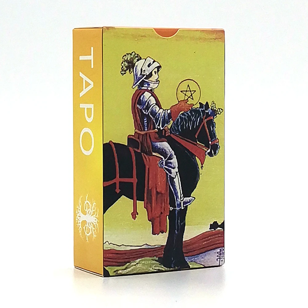 

Russian rider wait Tarot Cards and Guidbook Deck Party Playing cards games Fate Divination board game