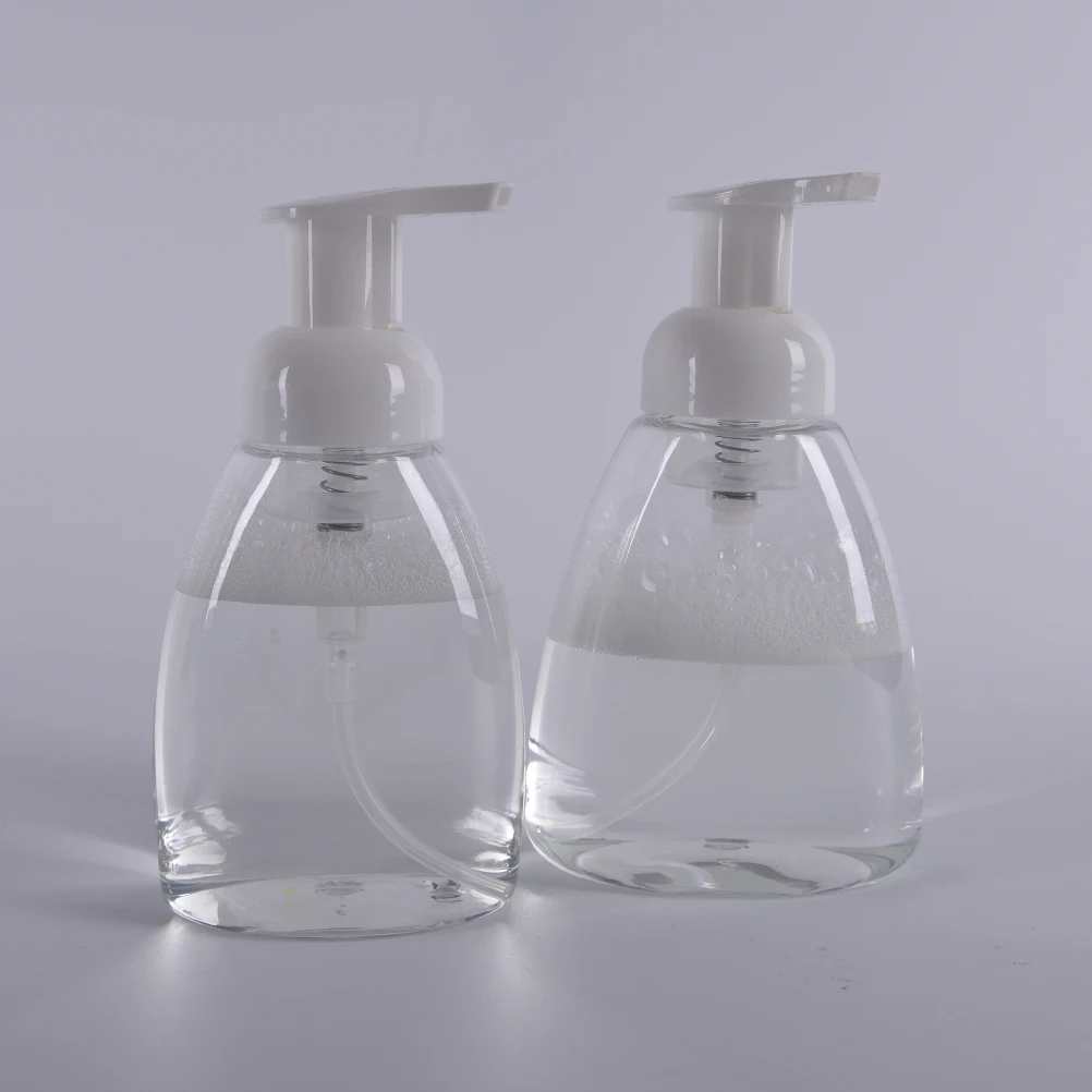 

50ML/200ML/300ML Clear Foaming Bottle Liquid Soap Whipped Mousse Points Bottling Shampoo Lotion Shower Gel Foam Pump Bottles