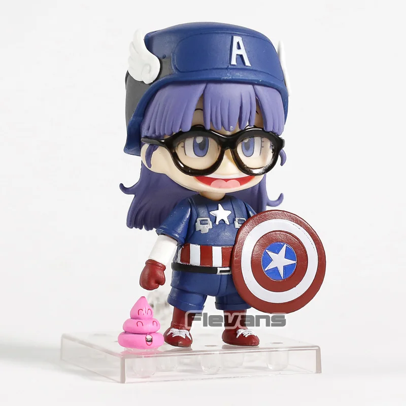 Экшн-Фигурка Капитан Америка из ПВХ Dr. Slump Arale Norimaki Коллекционная модель игрушка |