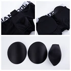 Трусы-боксеры JOCKMAIL мужские, сетчатые шорты, нижнее белье с подушечками для бедер, ледяной шелк