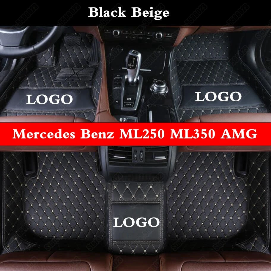 Автомобильные коврики для Mercedes Benz ML250 ML320 ML350 ML400 ML500 ML550 ML63 AMG|Автомобильные в салон|