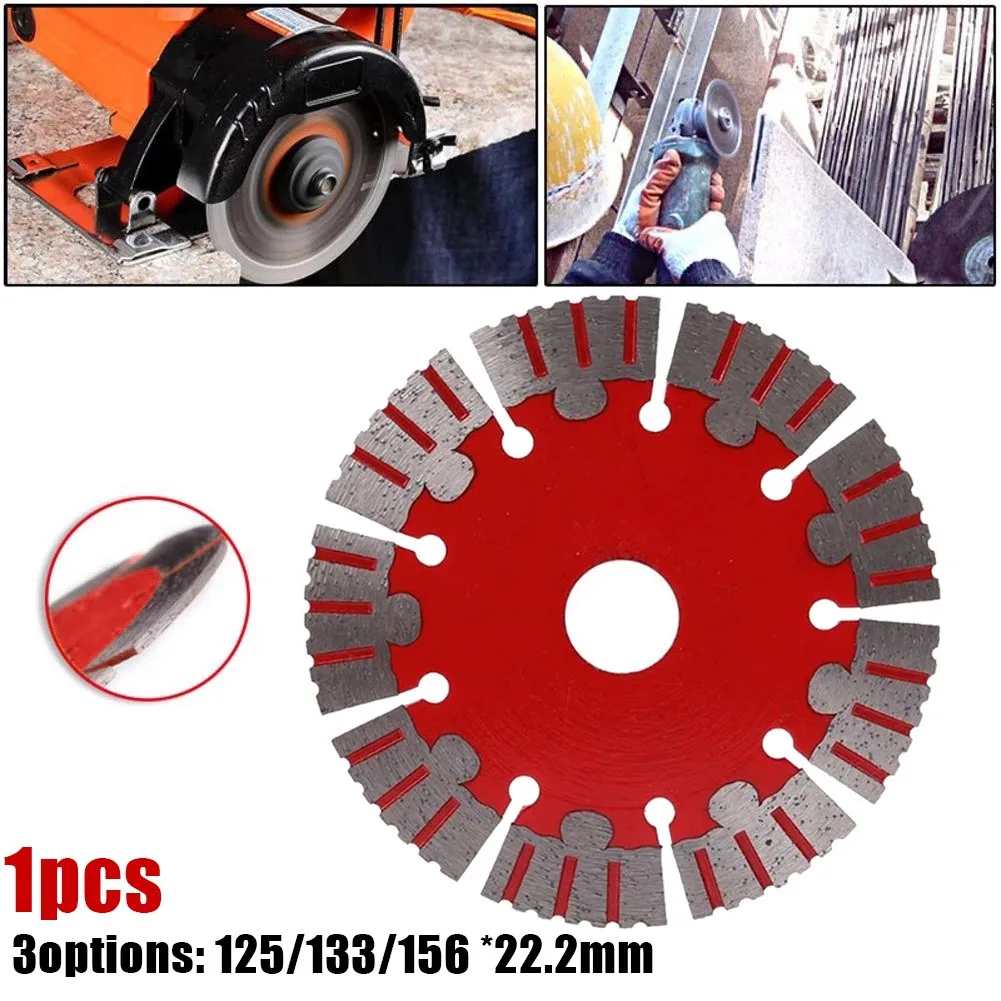 

Diamond Saw Blade Dry Cutting Disc Granite Quartz Stone Concrete Cutting Discs 125mm/133mm/156mm Power Equipment Accessories