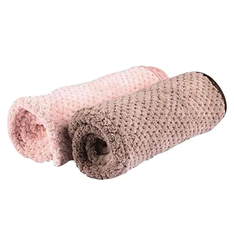 2 шт микрофибра быстросохнущая обертка для волос полотенце Тюрбан Твист сухой