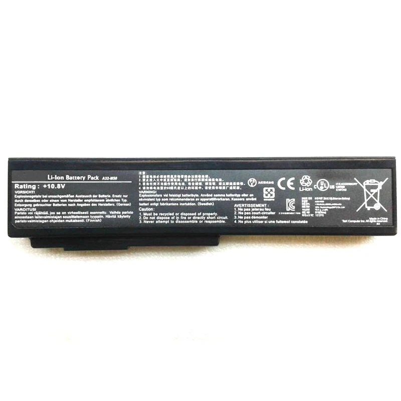 

THW Laptop Battery A32-N61 A32-M50 A33-M50 For Asus N61J N61Ja N61jq N61jv N61 N61D M50 N61VG N61VN M50S N53JQ N53S N53SM N53SN