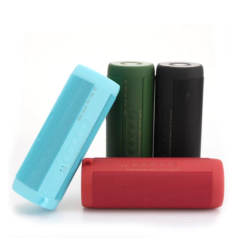 

T2 Wireless Bluetooth Speakers Best Waterproof Portable Outdoor Loudspeaker Mini Column Box Speaker Design for iPhone Xiaomi