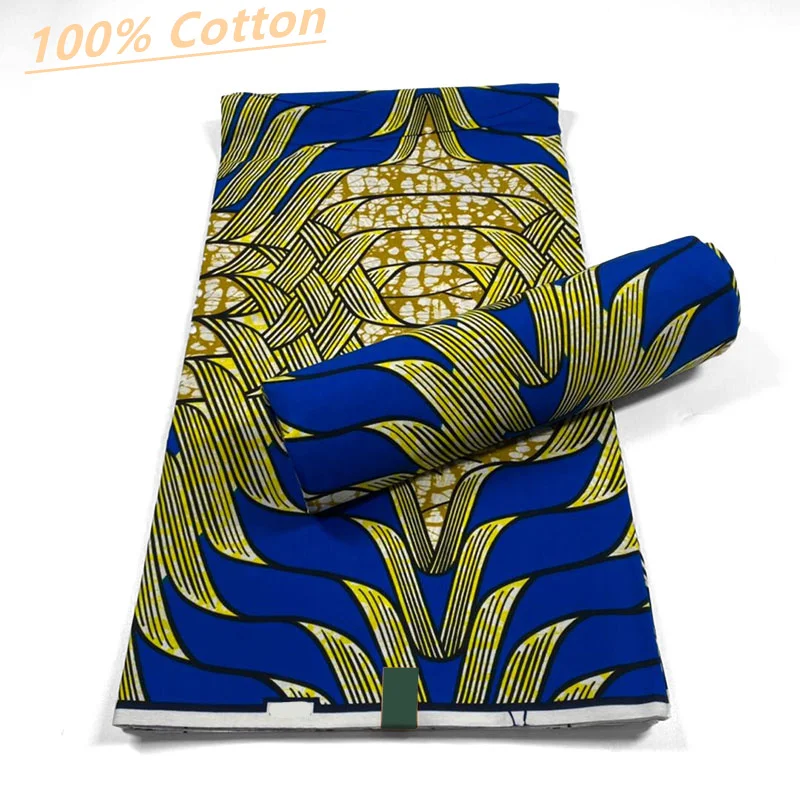 Нигерийская ткань Анкары Высокое качество Африканский вощеная принты 100% хлопок