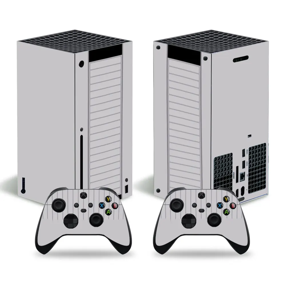 

Новая Серая сетка для Xbox серии X наклейка для Xbox серии X ПВХ наклейка для Xbox серии X виниловая наклейка