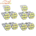 10X T10 Белый Автомобильный светодиодный указатель поворота номерного знака светлый купол лампа салона 194 168 192 W5W 8led осветительный прибор