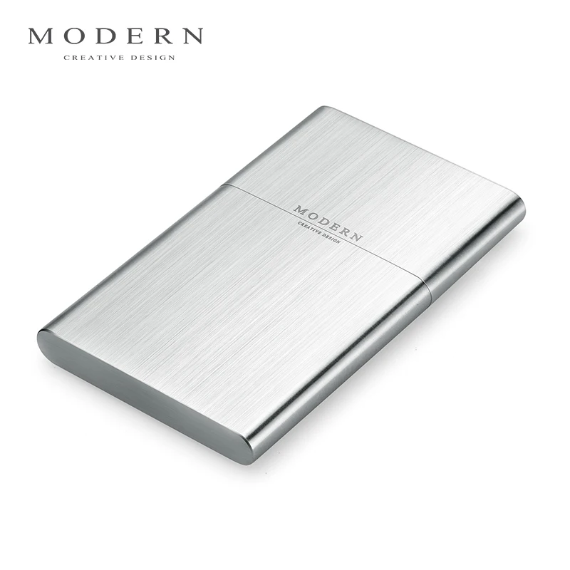 Современный брендовый органайзер для кредитных карт из нержавеющей