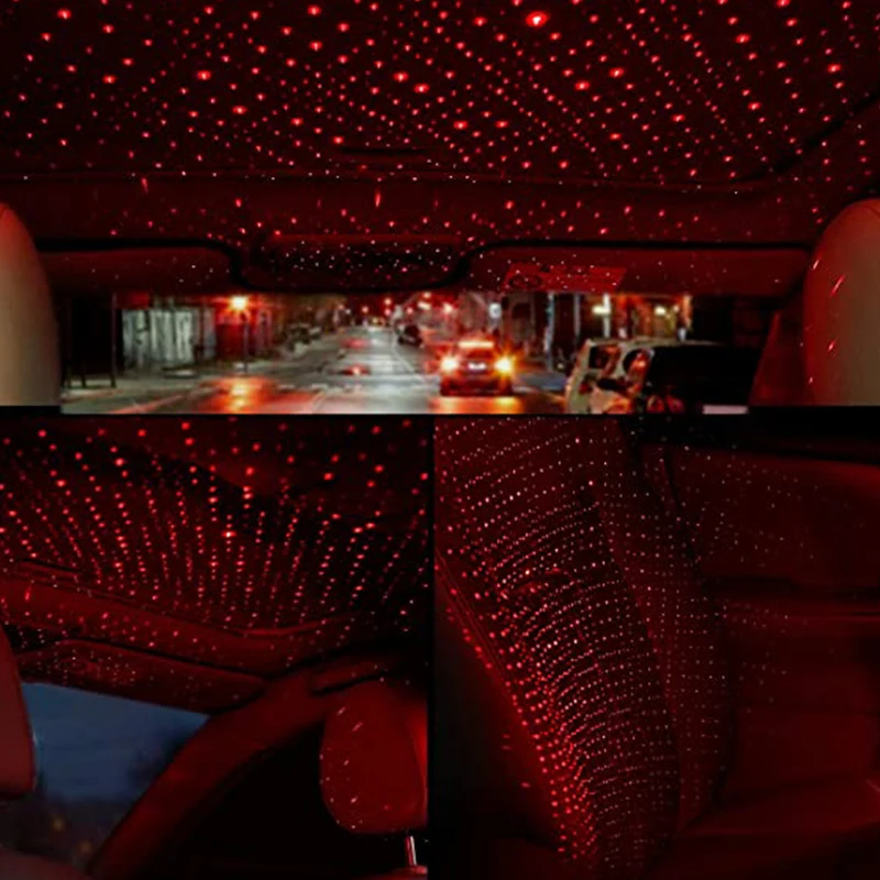 Красный и зеленый лазерный USB проектор 2 шт. ночсветильник декоративный Звездный