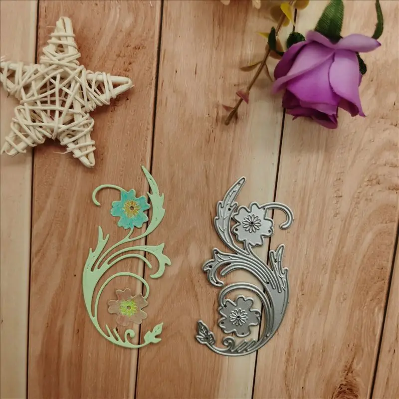 Металлические Вырубные штампы в виде цветов и растений для рукоделия
