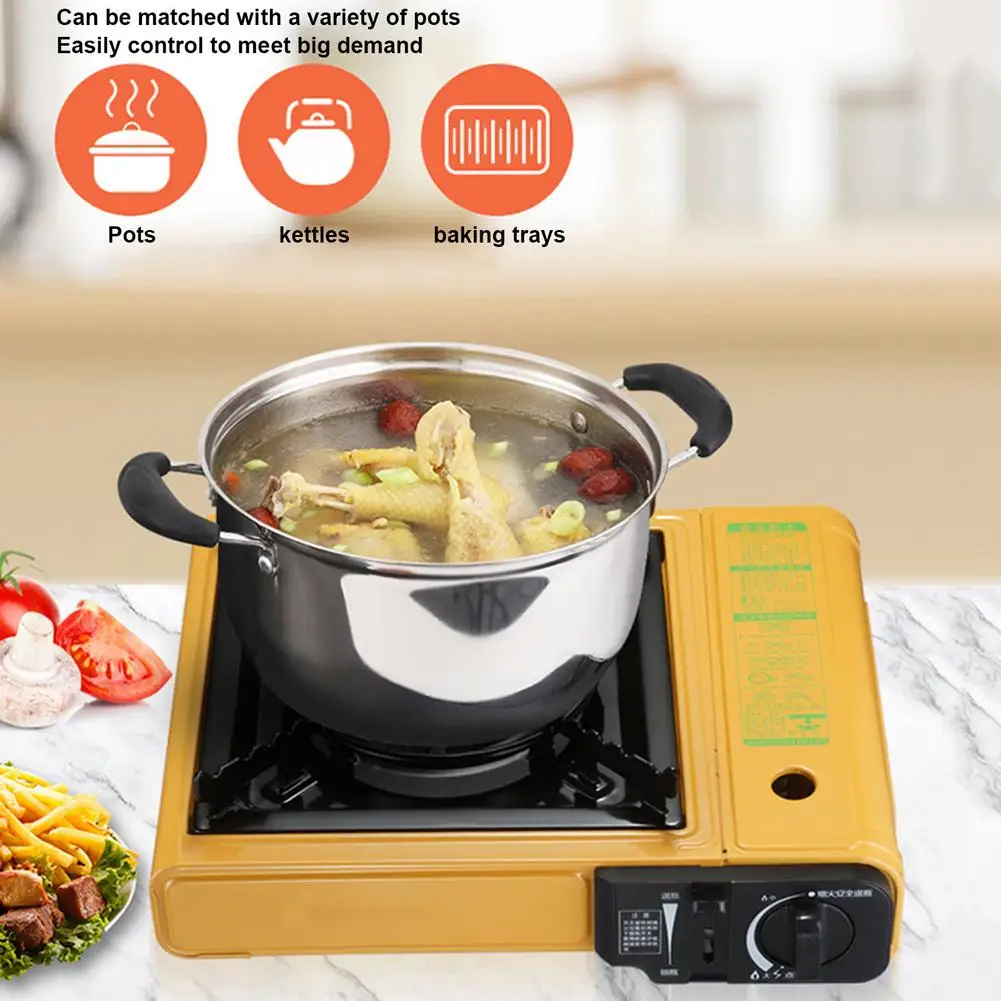 КВт кассета для кемпинга пикника гриля газовые плиты горелка мини-кассета печь