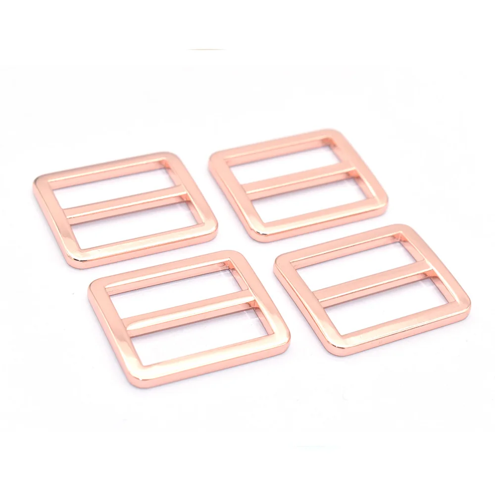 

26mm Adjuster Buckle Slide Buckles Rectangle Belt Buckle Metal Purse backpack Buckles Strap buckle Handbag webbing hardware 8pcs