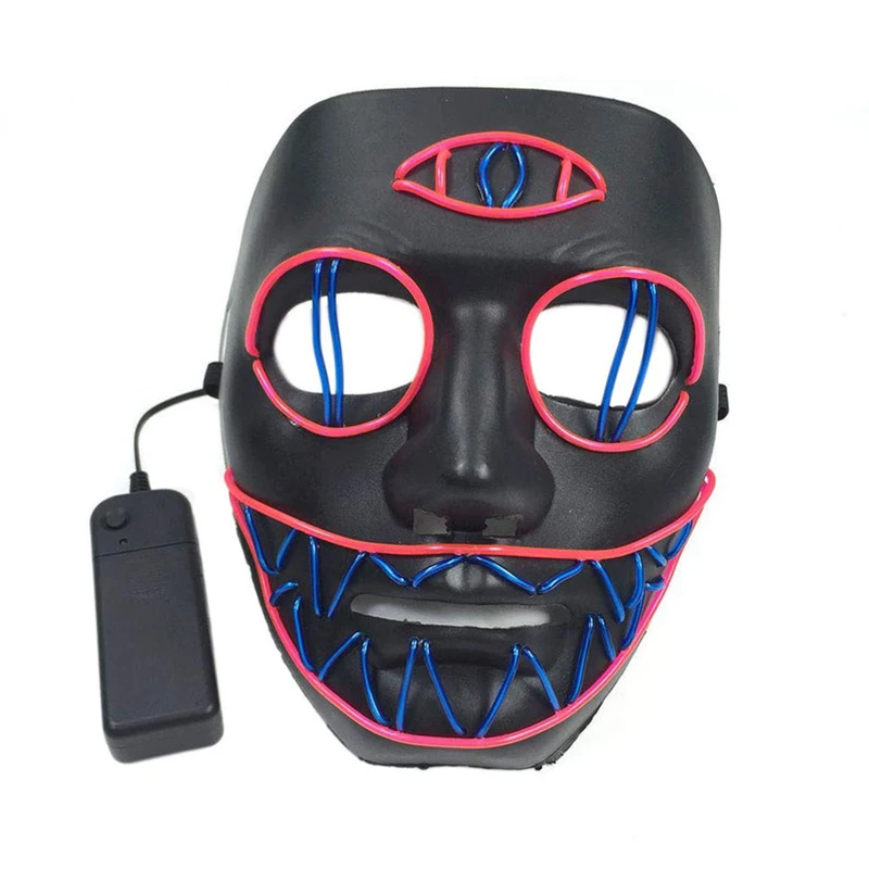 Светодио дный Light вечерние MasksHalloween маска очистки выборы год большой забавный
