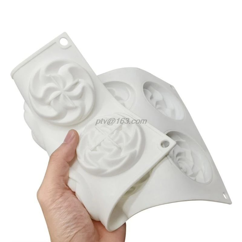 8 полость цветок силиконовая форма помадка мусс торт Шоколадный Декор Sugarcraft