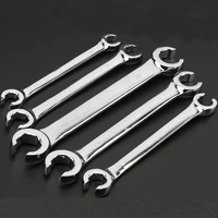 6 22mm oil pipe flare nut wrench spanner set of keys multitools full polish high torque hand tool brake wrench for car repair