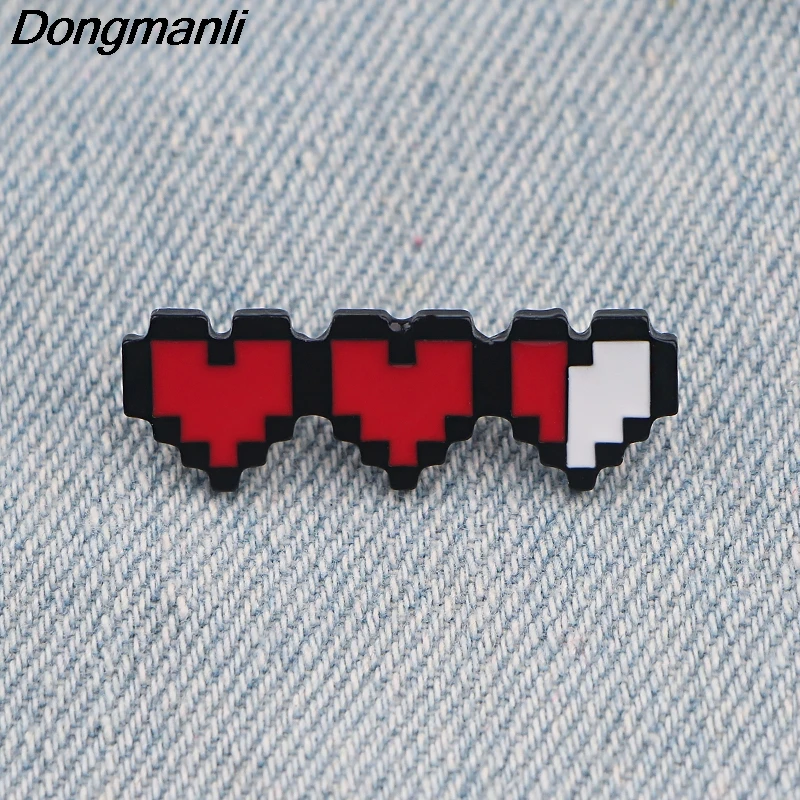 

LB593 Game Blood Strip Enamel Pins and Brooches for Women Fashion Lapel Pin Backpack Bags Badge Gifts