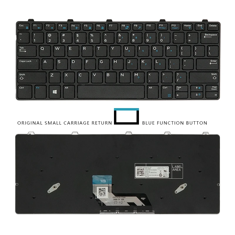 

Новая клавиатура для ноутбука DELL Chromebook 11 3180 3189 3380 E3380