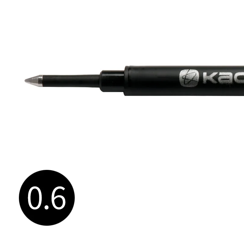 5 шт./лот черные чернила Kaco чернильные для катания на роликах запасные 0 6 мм