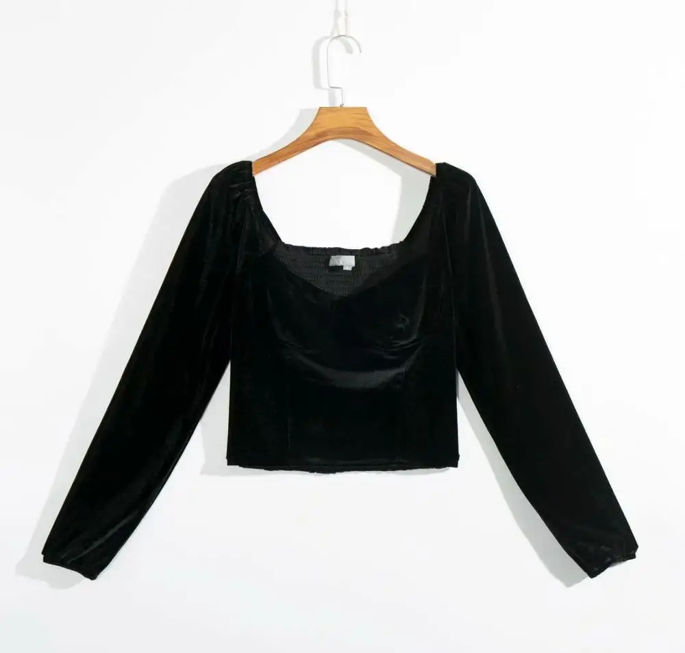 Пикантные женские летние однотонные Топы на бретельках с квадратным вырезом для