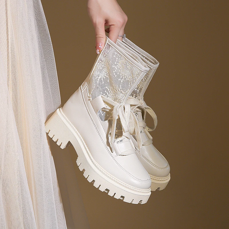 

Новинка лета 2021, модная обувь, ботинки с ремешками и вышивкой, темпераментные сандалии