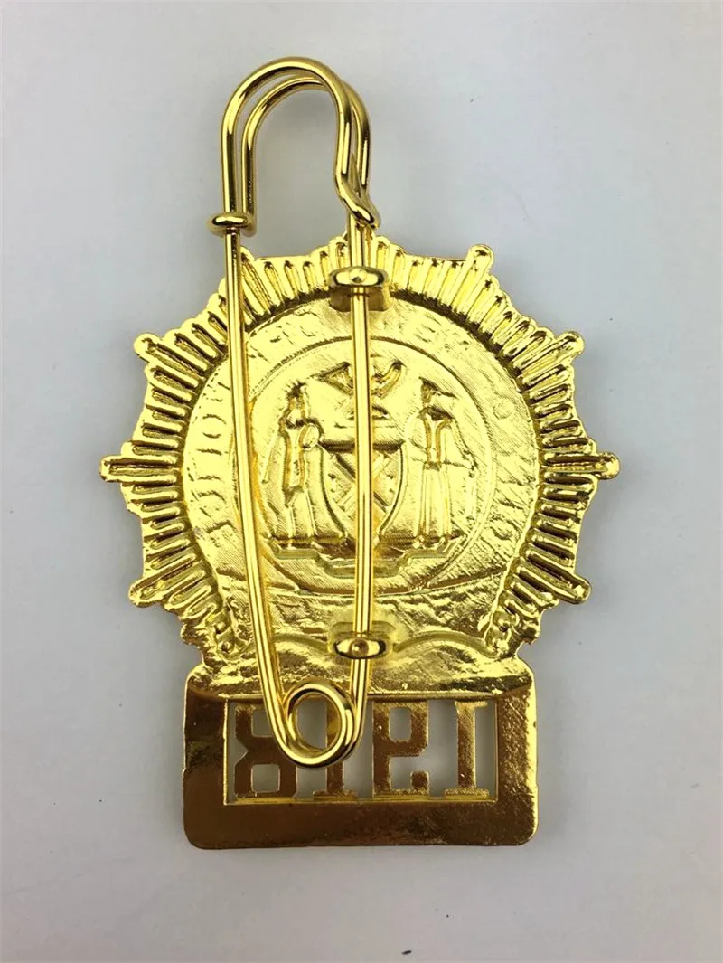 Металлический значок для полиции Нью Йорка косплей полицейский инспектор