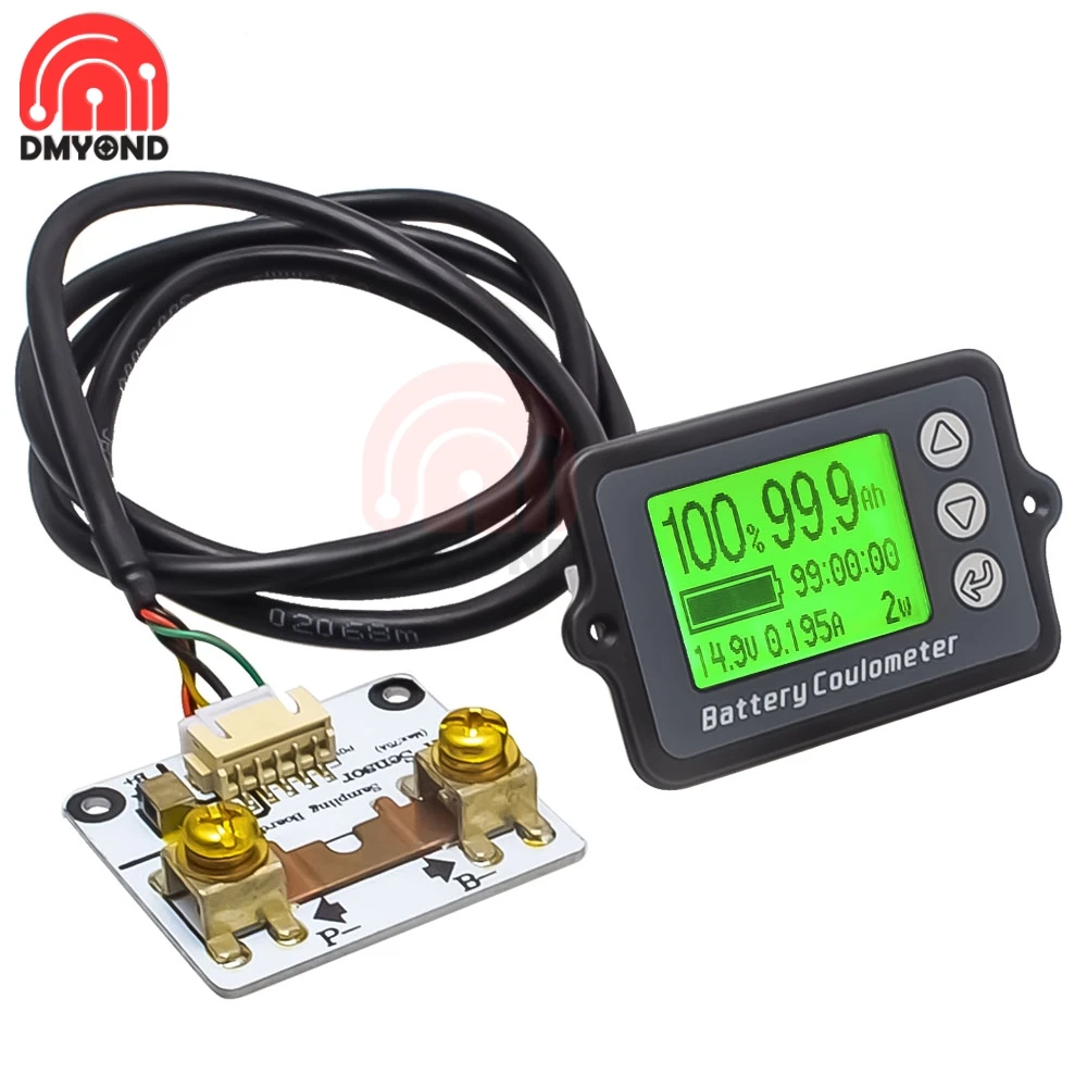 

TK15 DC8-80V 50A 100A 350A Coulomb Counter Meter Battery Capacity Tester Coulometer Lithium Battery Indicator LiFePo Detector