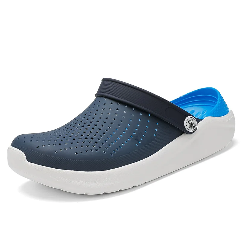 

2021Slipper Male Water Shoes Sandalias Hombre Men's Sandals Summer Beach Men Casual Slip-on Shoes