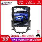 Автомобильная Мультимедийная система Tesla, Android 9,0, 4 + 128 ГГц, для Opel Insignia Vauxhall Holden Astra J 2010-2013