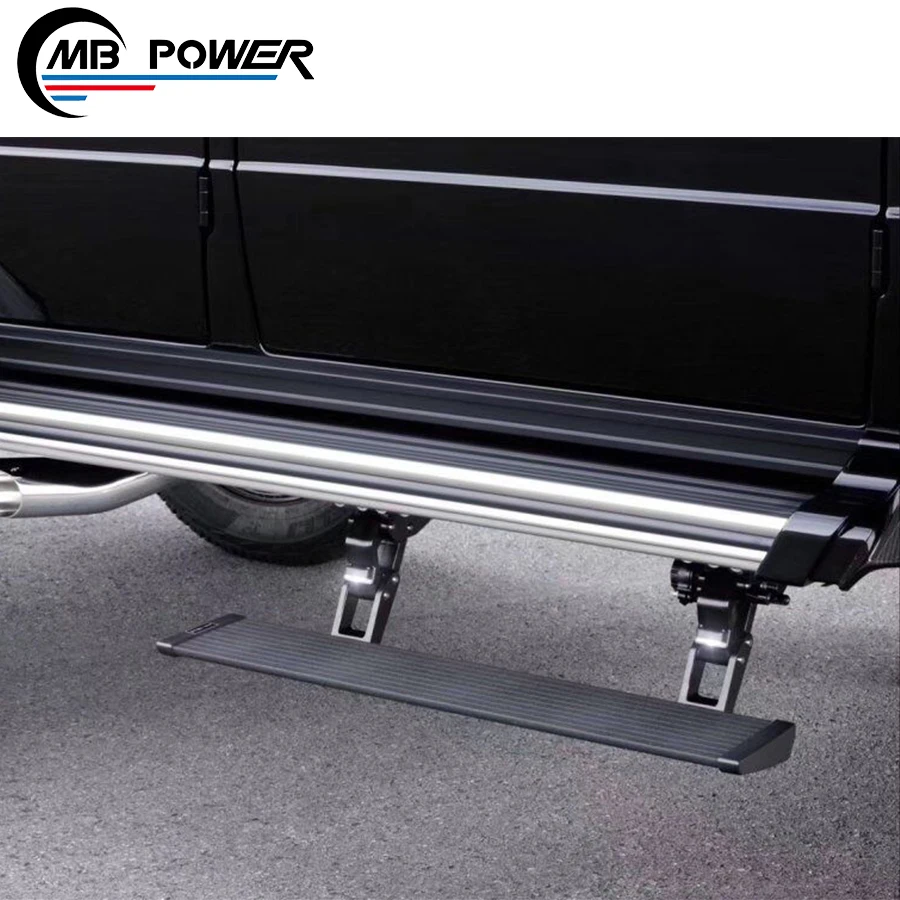 

W463 G550 4X4 auto electric pedal side steps G class W463 G500 G55 G63 G65 all year side step Power Running Boards
