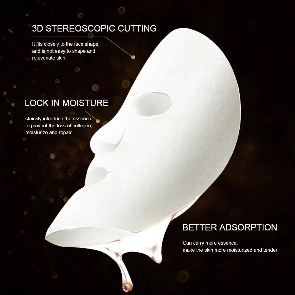 

10 Pieces Snake Cleansing Repair Mask Nourishing Moisturizing Anti-Aging Oil-control Treatment Whitening Hydration Acne F5B7