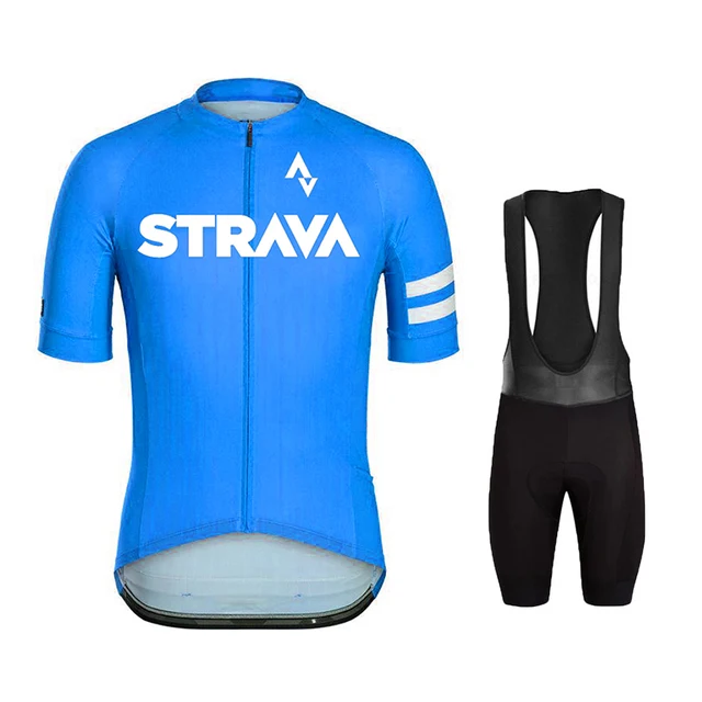 

2022 STRAVA Bike Riding Cycling Jersey Mens Summer Short Sleeves Breathable MTB Cycling Clothing Ropa Ciclismo Bike Jersey Set