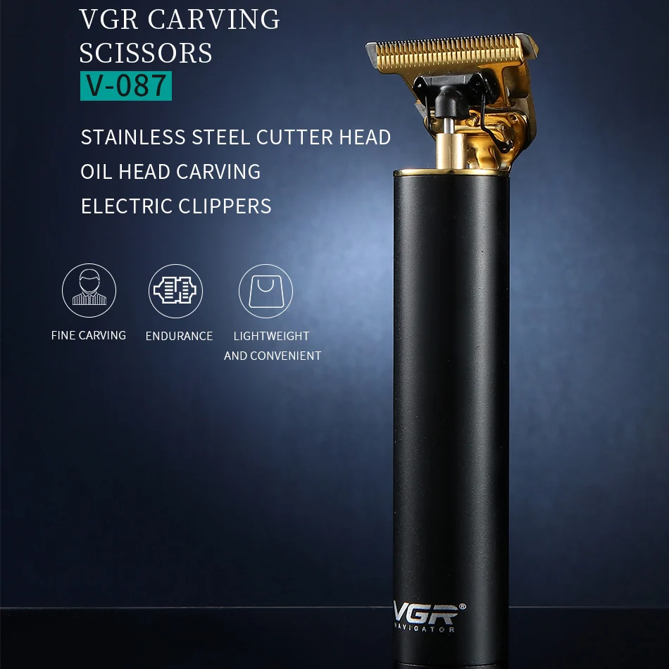 Дропшиппинг VGR бренд машинки для стрижки волос мужчин с нулевым эффектом