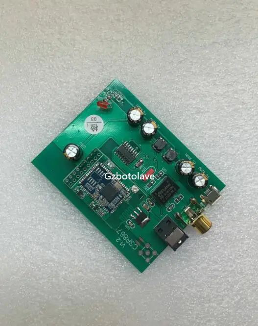 Bluetooth 5 0 CSR8675 APTX HD Беспроводная Auido плата приемника для SPDIF коаксиальный Оптический