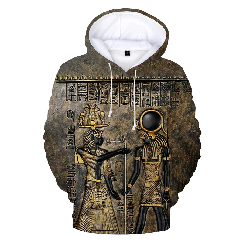 

Spring and autumn new 3d men's sweater Pharaoh comfortable hoodie small size boys and girls pullover hoodie