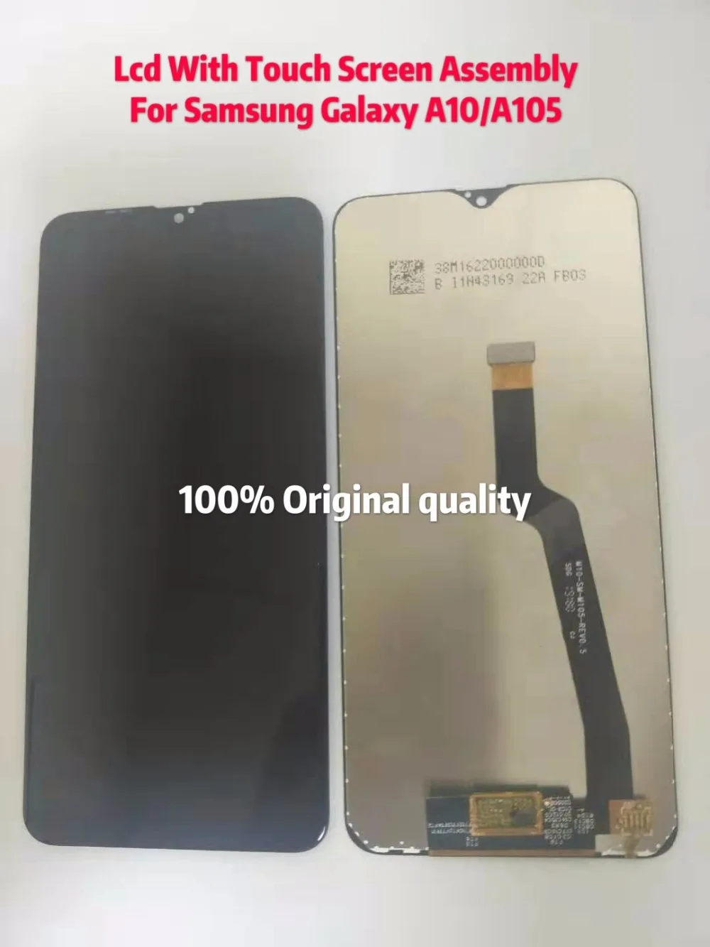 Цена 10 шт/партия экран для samsung Galaxy A10 A105 A105F SM-A105F ЖК-дисплей с заменой сенсорного экрана