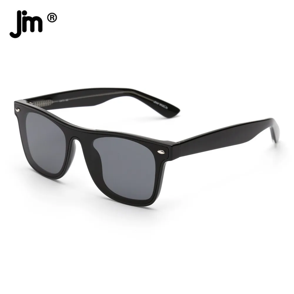 

JM One-piece Square Sunglasses for Men Women PN1022
