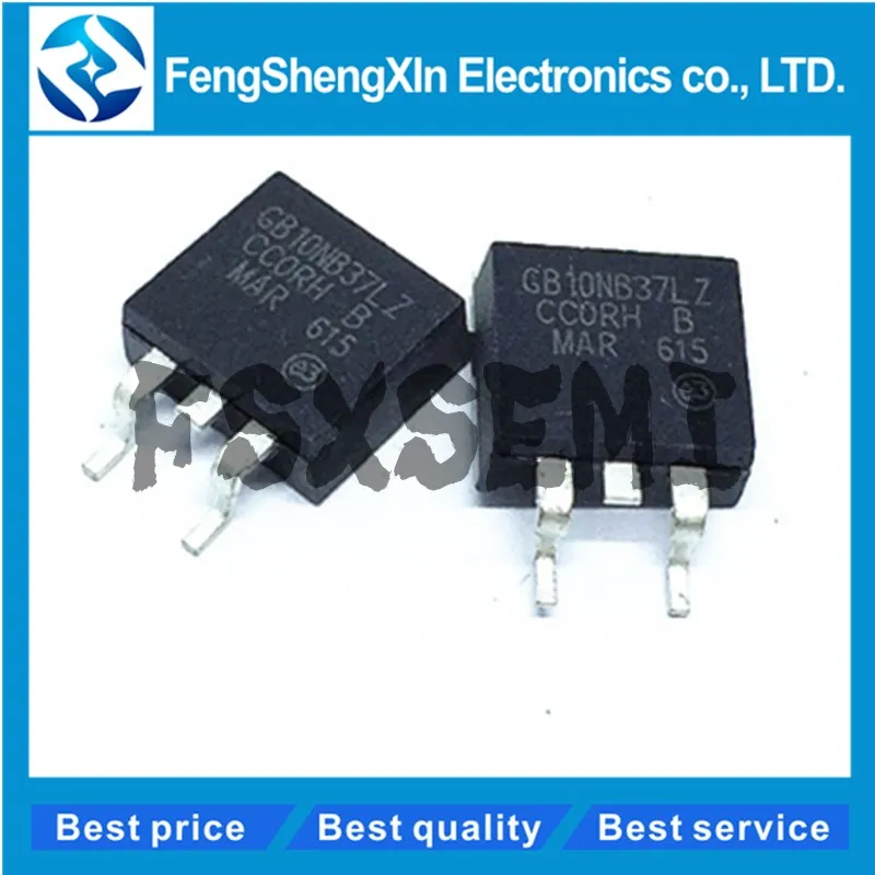 100 шт./лот STGB10NB37LZ GB10NB37LZ STGB10NB37 TO-263 Чип зажигания IC | Электронные компоненты и