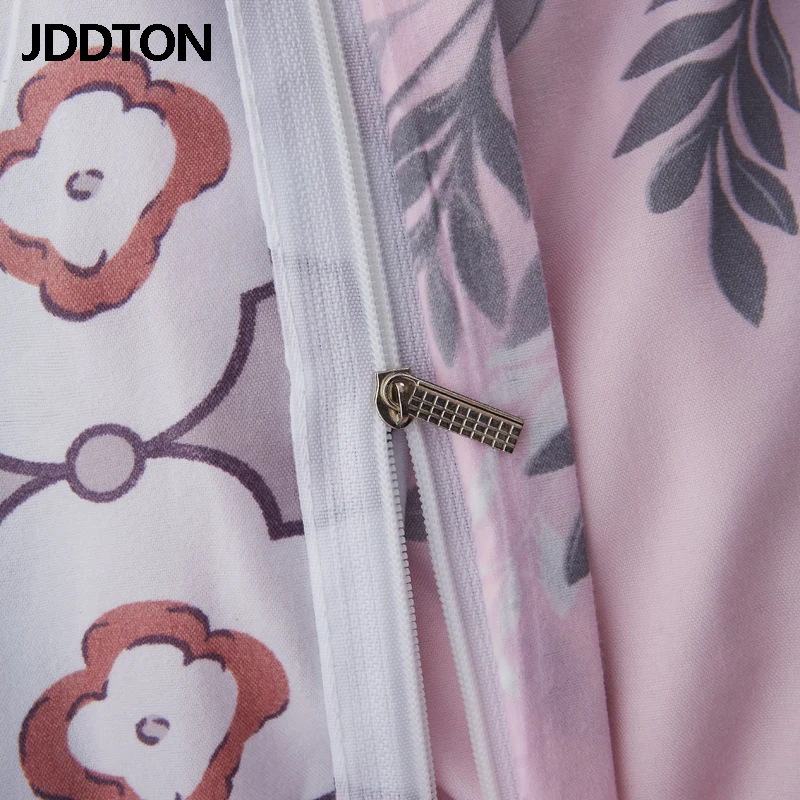 

JDDTON 2020 Drunk And Fragrant Fashion Bedding Set Linen Duvet Cover Pastoral Set AB Side Bed Sheet Set Pillowcase Cover BE111