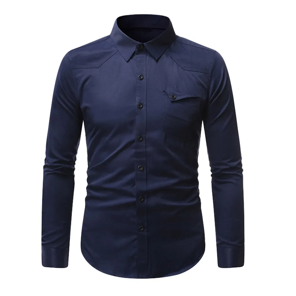 Мужские рубашки Camisa Masculina рубашка с длинным рукавом Мужская Корейская