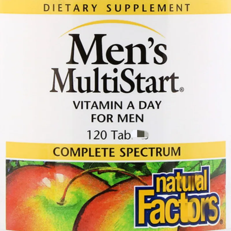 

Man's comprehensive vitamin, man's daily vitamin, 120 tab