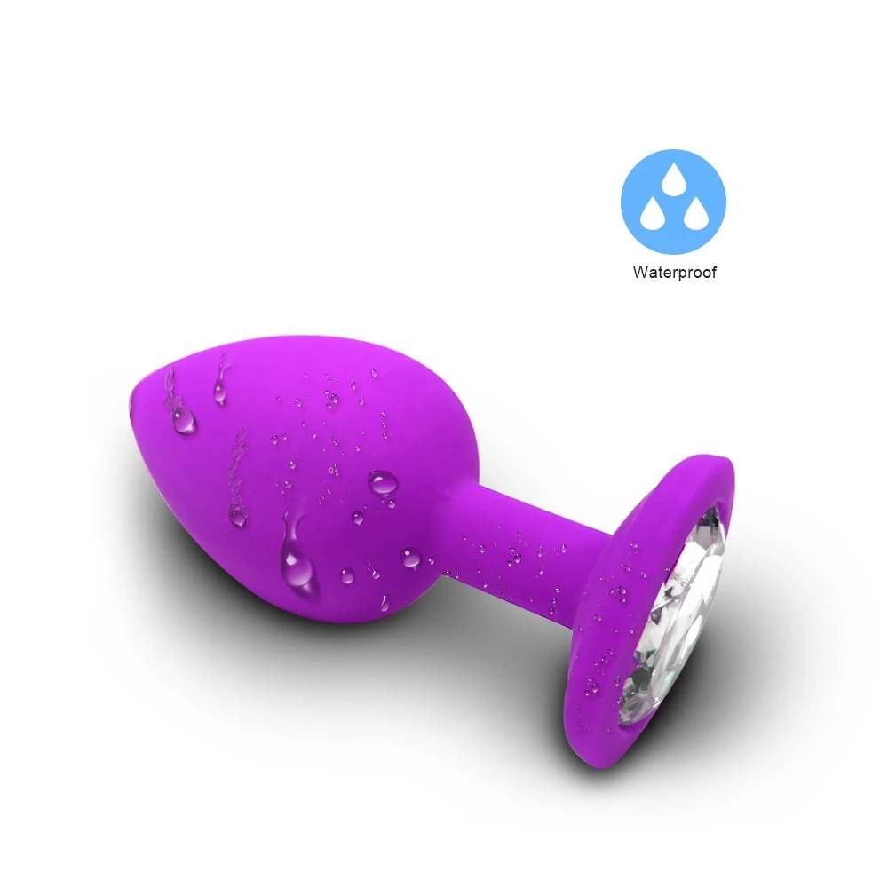 Anal Butt Plug Soft Silicone Prostate Massager Adult Gay Products Mini Erotic Bullet Vibrator Sex Toys for Women Men | Красота и