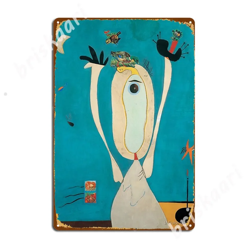 

Joan Miro Metal Signs Wall Cave Custom Wall Decor Party Tin sign Posters