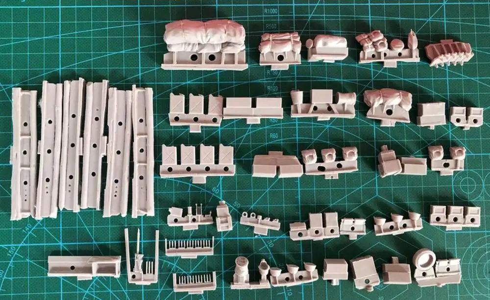 1/35 модифицировать детали посылка для танка 1 комплект(не включает бак