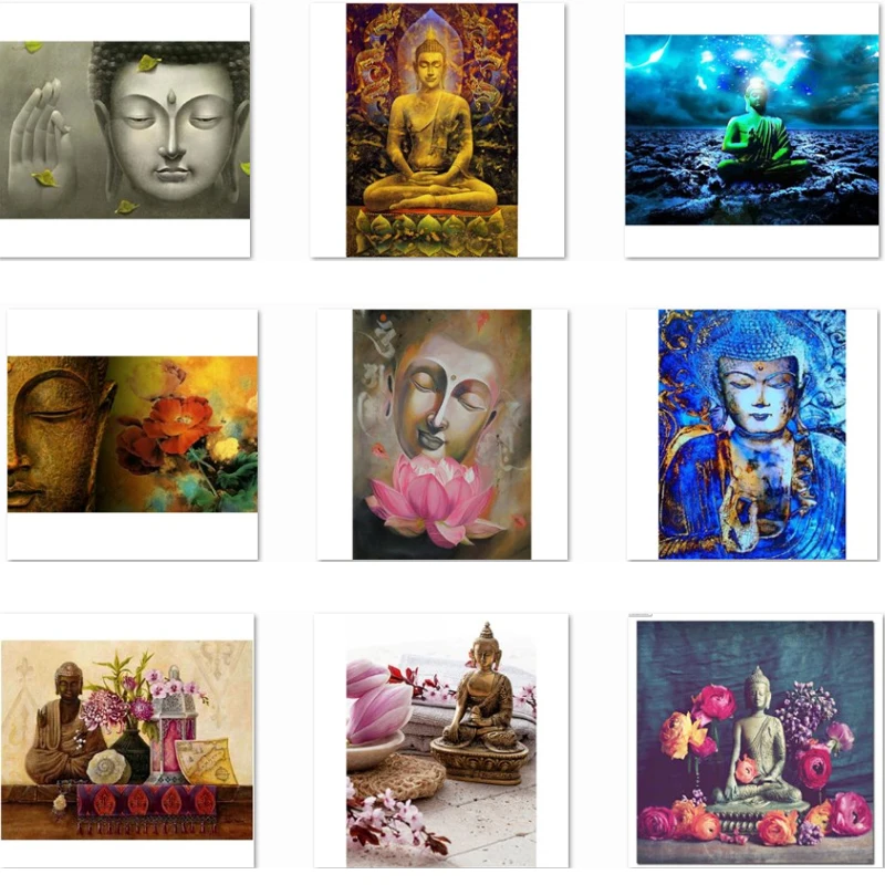 

Алмазная живопись, 5d diy, набор, полная, вышивка крестиком, квадратная, Будда, Алмазная мозаика, алмазная вышивка, Новинка