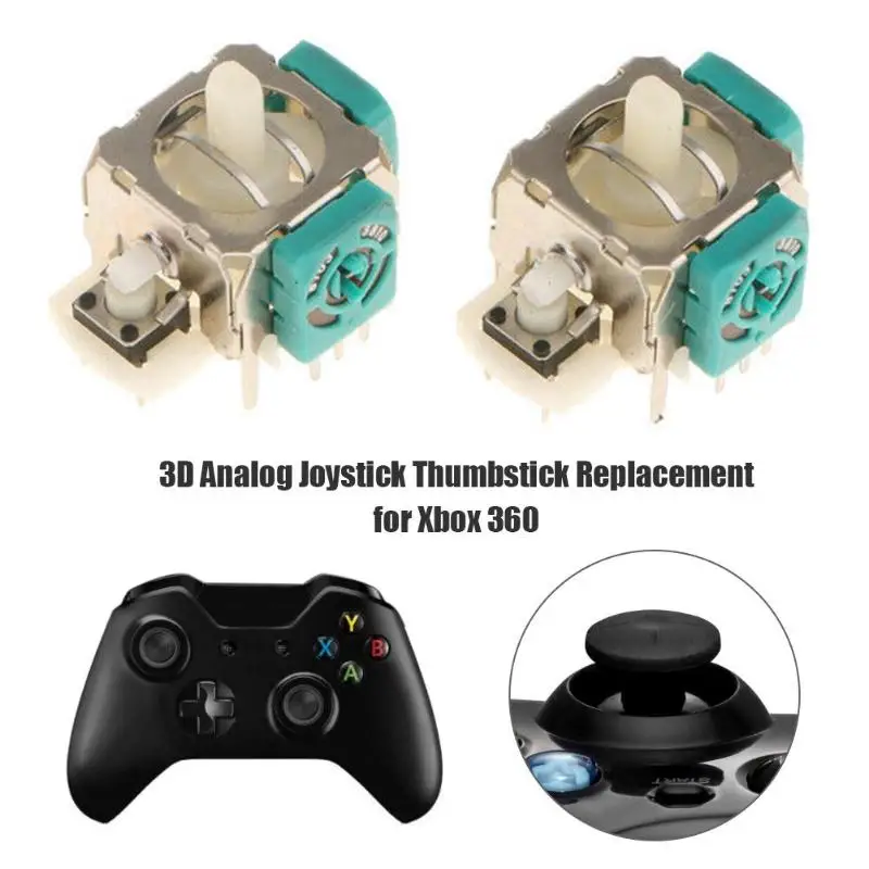 2 шт. аналоговые 3d джойстики для Xbox 360|Джойстики| |
