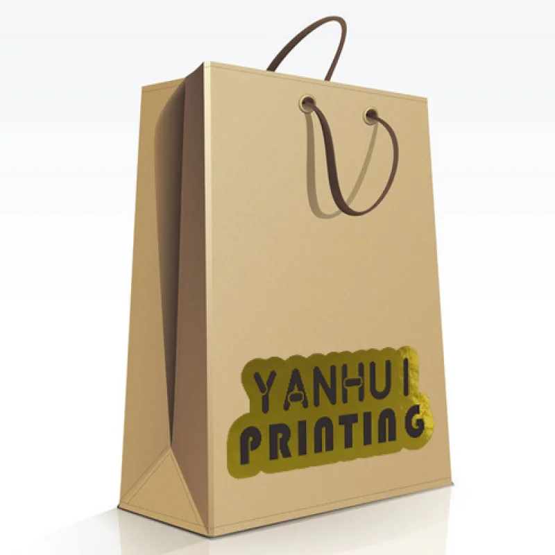 Глянцевая Золотая наклейка печать этикеток на заказ для упаковочных пакетов